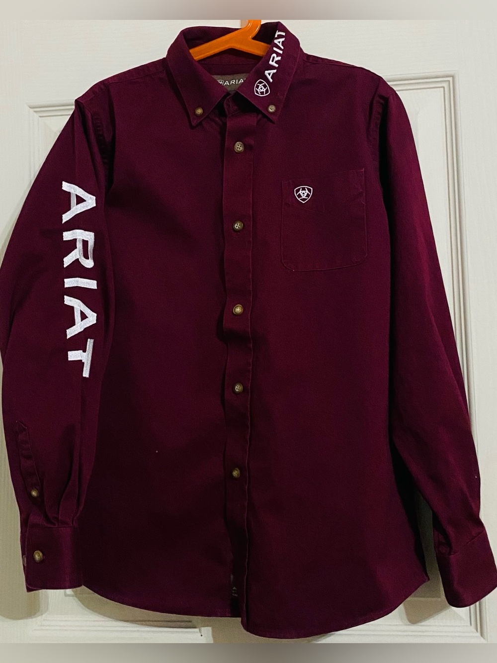 Ariat Button Down Shirt Boys M(10-12)